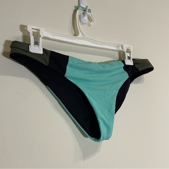 L*Space NWOT Color Block Mia Cheeky Bikini Bottom Size large - Picture 4 of 7